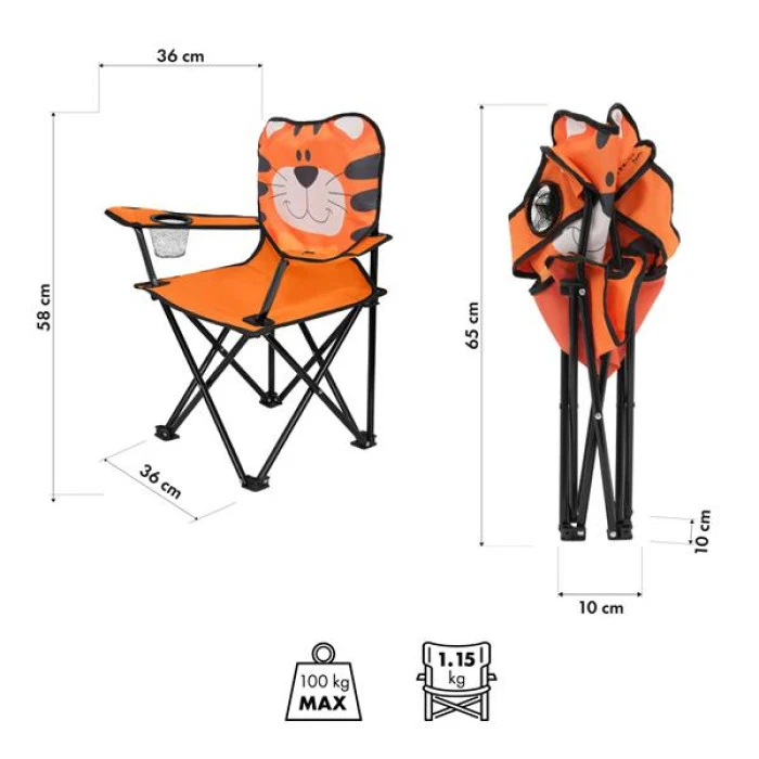 Детское кресло туристическое HMS NC3305 TIGER
