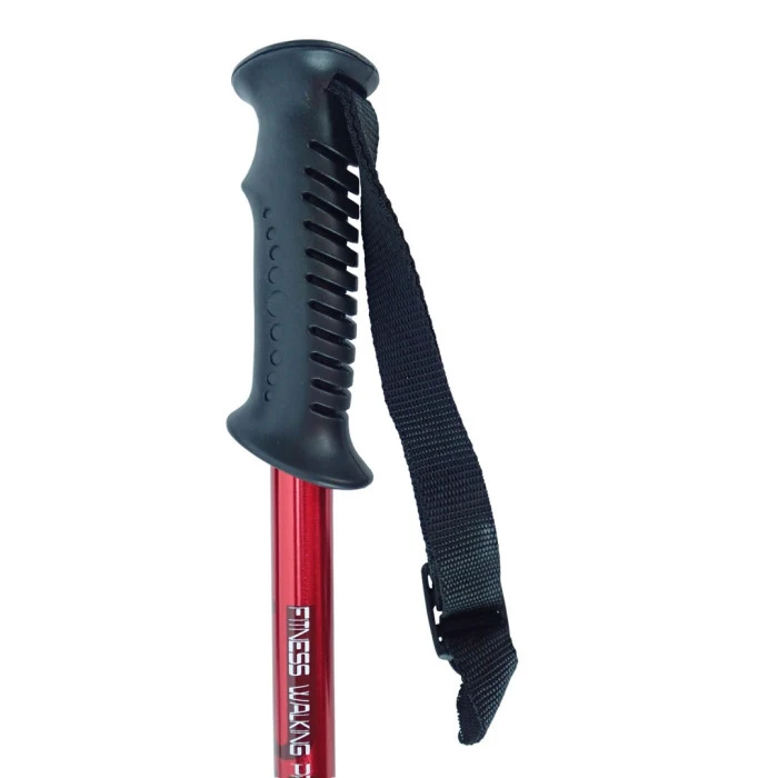 Регулируемые трекинговые палки ACRA 65–135 см, красные