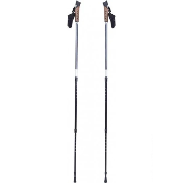 Треккинговые палки inSPORTline Vilarica - черно-серые