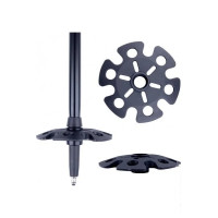 Треккинговые палки inSPORTline Vilarica - черно-серые