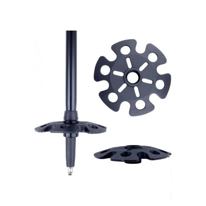 Треккинговые палки inSPORTline Vilarica - черно-серые