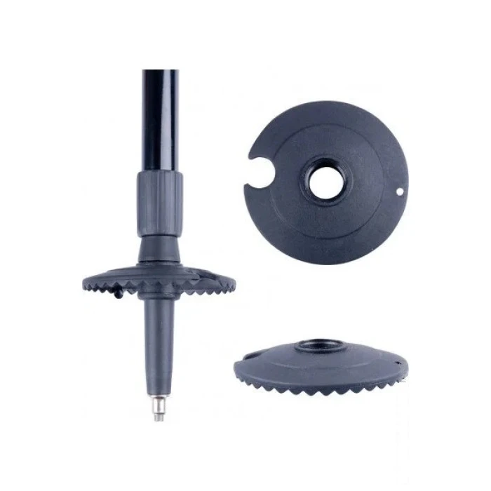 Треккинговые палки inSPORTline Vilarica - черно-серые