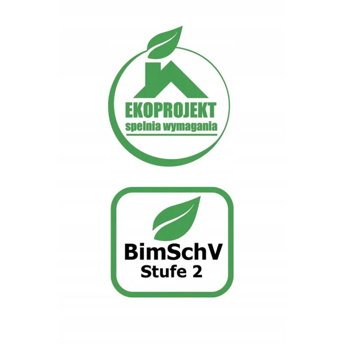 Пелетна піч-камін ARIA BLACK 12 кВт