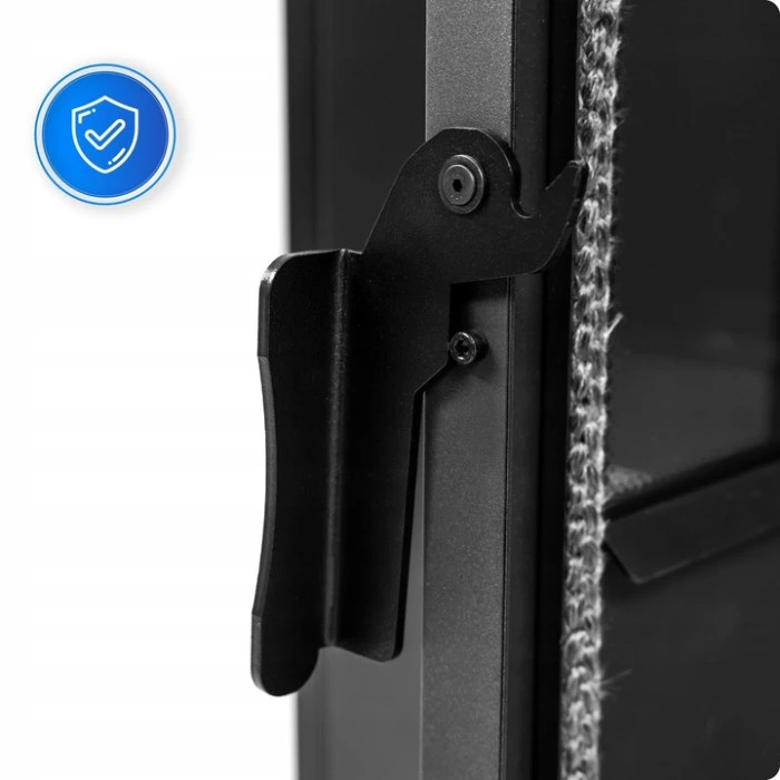 Пелетна піч-камін ARIA BLACK 12 кВт