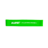 Лента-эспандер для упражнений K-Sport Power Band Min зеленая