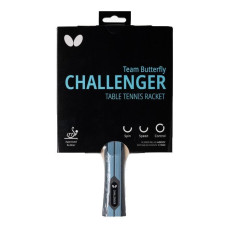 Ракетка для настольного тенниса BUTTERFLY Challenger Team, черно-красная.