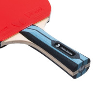 Ракетка для настільного тенісу BUTTERFLY Challenger Team, чорно-червона