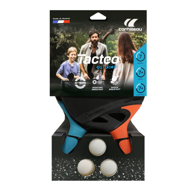 Набір для настільного тенісу Cornilleau Tacteo Duo Outdoor, чорний