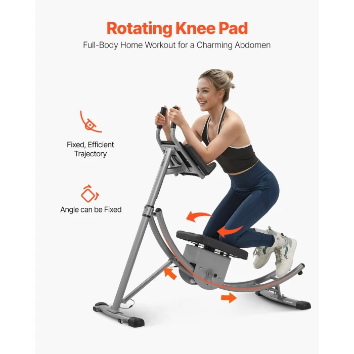 Тренажер для пресса VEVOR YN-388, серый