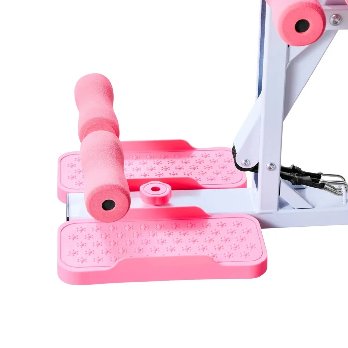 Тренажер для приседания VEVOR, розовый