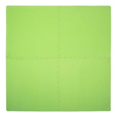 Коврик-пазл inSPORTline EVA 124х124х1,2 см зеленый