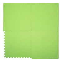 Килимок-пазл inSPORTline EVA 124х124х1,2 см зелений