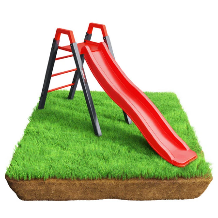 Детская горка K-Sport KSOZ013S модульная – красно-черная