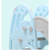 Дитяча гірка inSPORTline Caracoli, 175 х 40 х 85 см - синьо-сіра