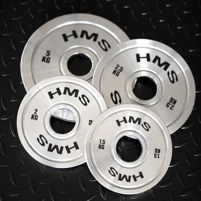 Диски олимпийские HMS TOS 2 x 1.5 – 5.0 кг