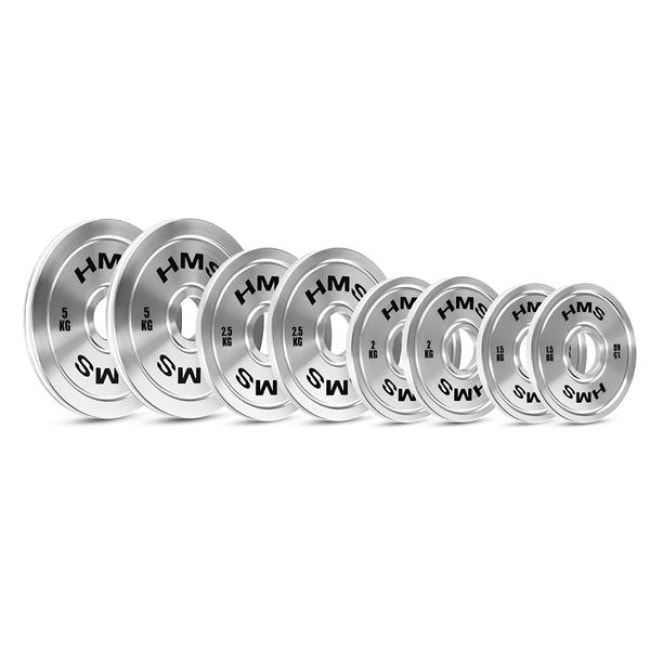 Диски олимпийские HMS TOS 2 x 1.5 – 5.0 кг