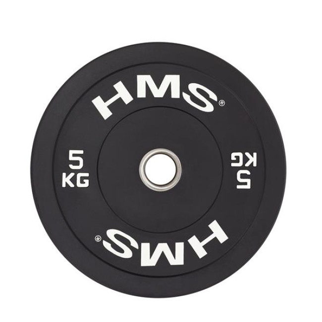 Диск олімпійський HMS BBR05 5 кг, чорний