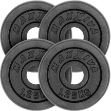 Набор дисков Maxxiva 4 х 1,25 кг