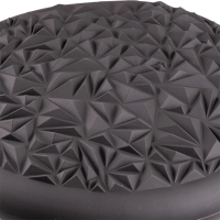 Масажна подушка-балансир преміум-класу InSPORTline Bumy Sitpad Deluxe - чорна