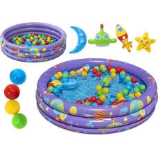 Басейн надувний дитячий Intergalactic Bestway 524466 102х25 см