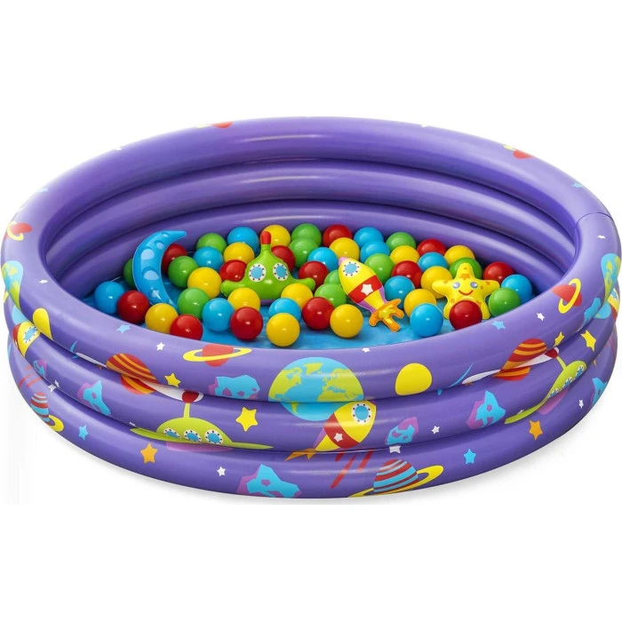 Басейн надувний дитячий Intergalactic Bestway 524466 102х25 см