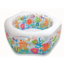 Бассейн надувной детский Ocean Reef Intex 56493 191x178х61 см