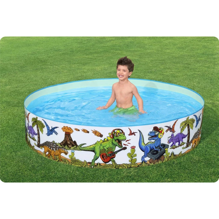 Бассейн детский Динозавры Bestway 55022 183x38 см