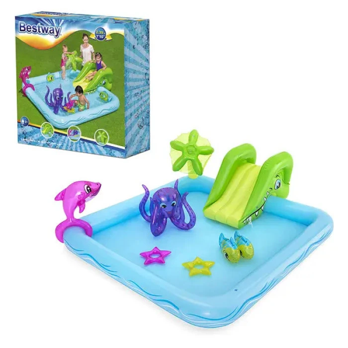 Надувная игровая площадка Fantastic Aquarium Bestway 53052 239х206х86 см