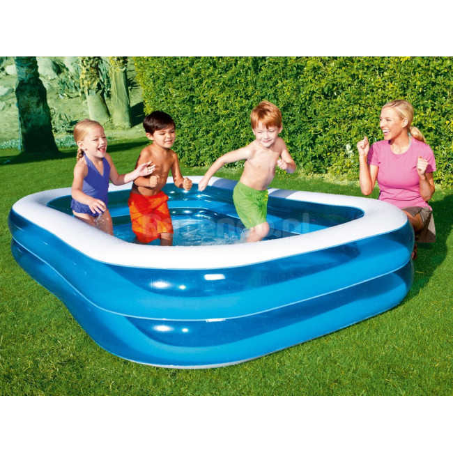 Басейн надувний дитячий Bestway 54006 3в1 262x175х51 см
