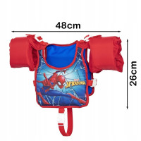 Жилет для плавания с нарукавниками Bestway 98795 Человек-паук