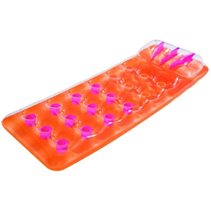 Матрац надувний для плавання Bestway 43015 помаранчевий, 188 x 71 см