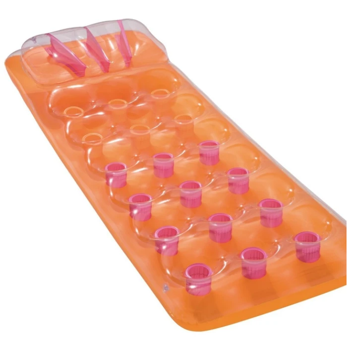 Матрац надувний для плавання Bestway 43015 помаранчевий, 188 x 71 см