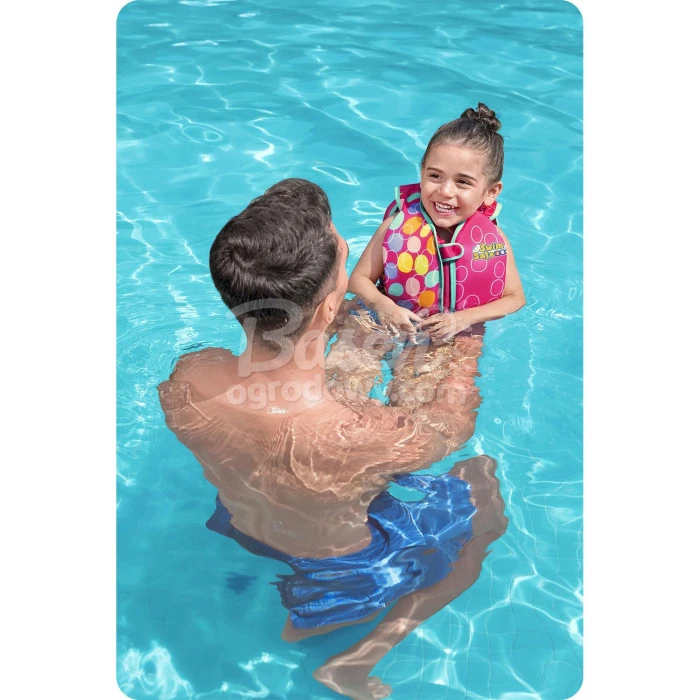 Жилет для плавання Bestway 32176 розмір S/M, рожевий