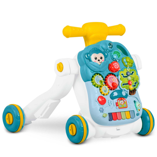 Каталка 4-в-1 интерактивная Ricokids зеленая