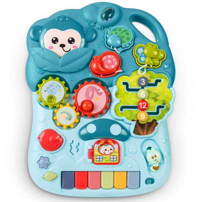 Каталка 4-в-1 интерактивная Ricokids зеленая