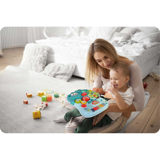 Каталка 4-в-1 интерактивная Ricokids зеленая