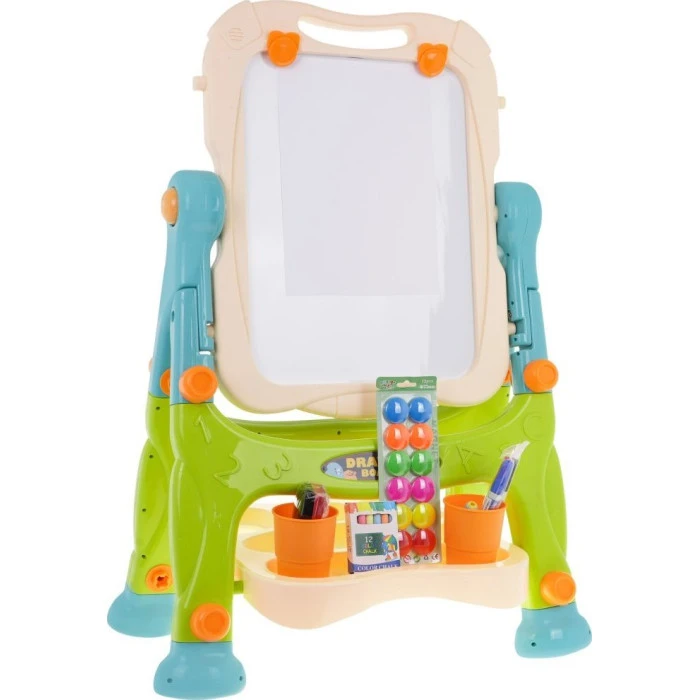 Магнитно-меловая доска 2в1 для детей 3+