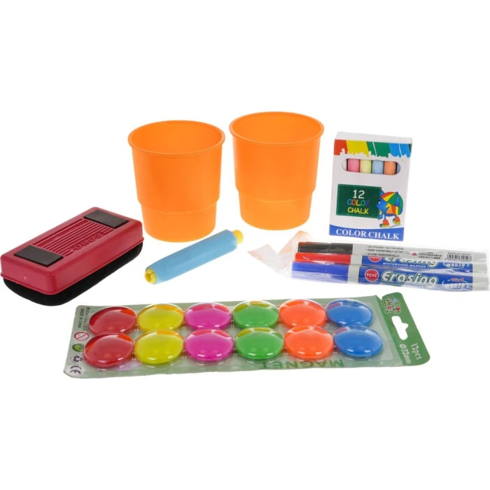 Магнитно-меловая доска 2в1 для детей 3+