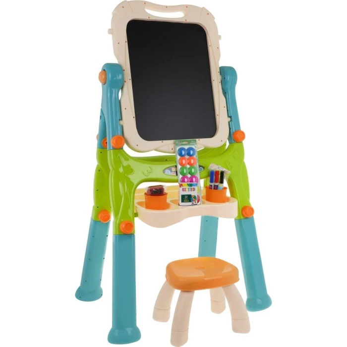 Магнитно-меловая доска 2в1 для детей 3+