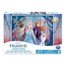 Пазл деревянный Spin Master Холодное сердце 2, 20 х 23 см, 48 эл.