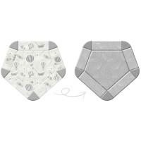 Развивающий коврик 100 х 100 см. Воздушные шары Nukido