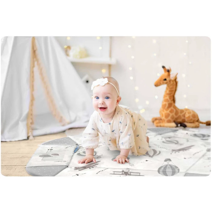 Развивающий коврик 100 х 100 см. Воздушные шары Nukido