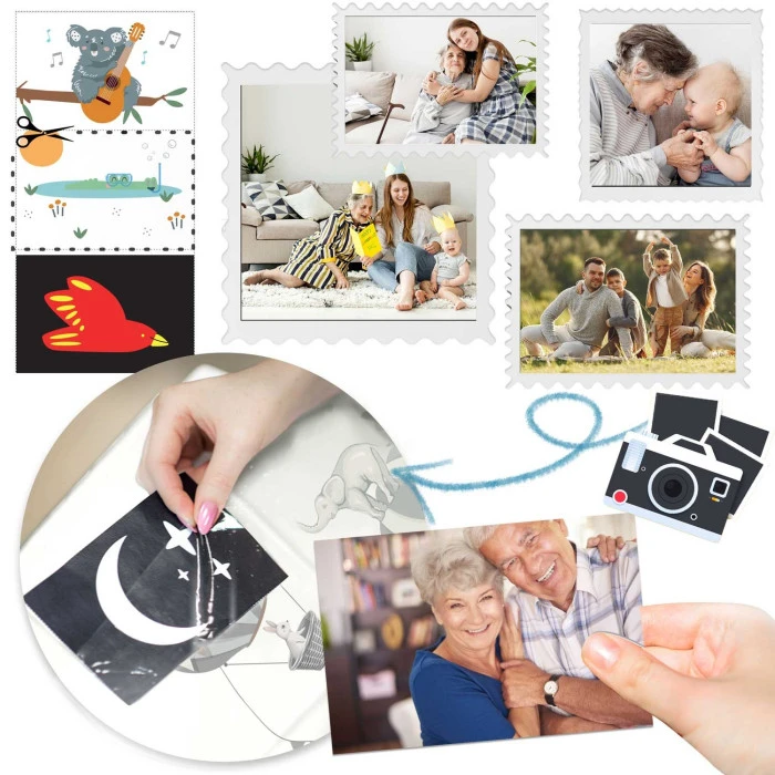 Развивающий коврик 100 х 100 см. Воздушные шары Nukido