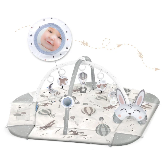 Развивающий коврик 100 х 100 см. Воздушные шары Nukido