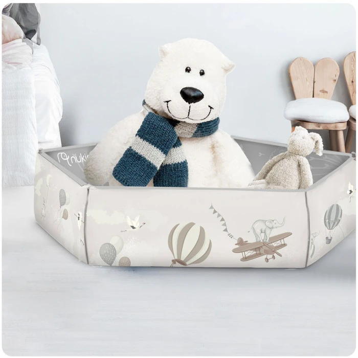 Развивающий коврик 100 х 100 см. Воздушные шары Nukido