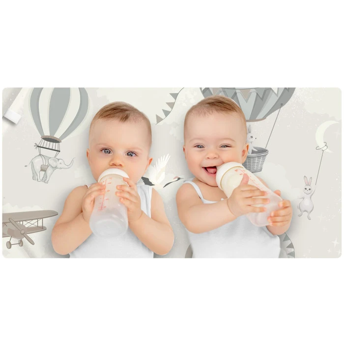 Развивающий коврик 100 х 100 см. Воздушные шары Nukido