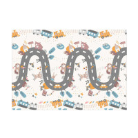 Коврик раскладной детский 200 x 150 x 1 см Nukido NK-341 Поезд-Цифры