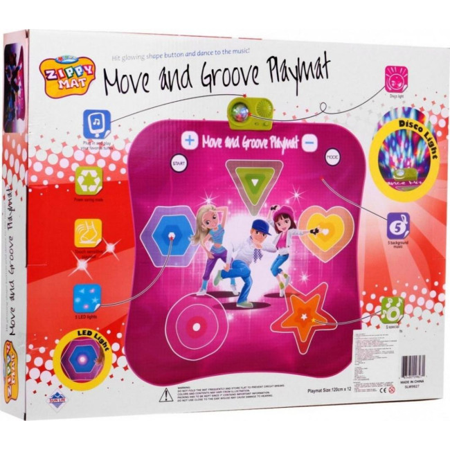 Танцевальный коврик "Move and Groove" для детей 3+