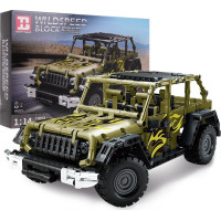 Дитячий конструктор машинка WILDSPEED 715 ел. ZKL.YC-23039