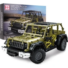 Детский конструктор машинка WILDSPEED 715 эл. ZKL.YC-23039